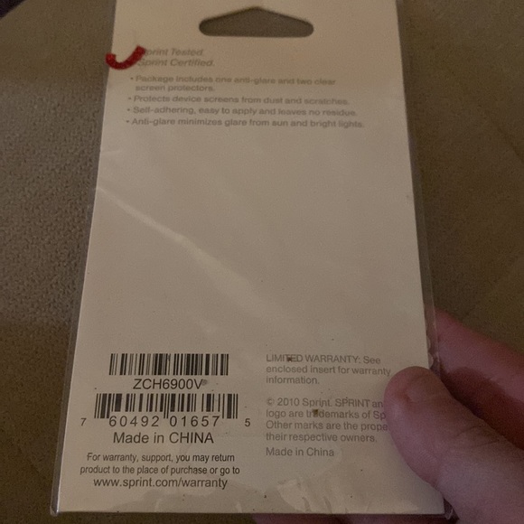 Screen Protector for your phone touch screen from Sprint - Picture 3 of 3